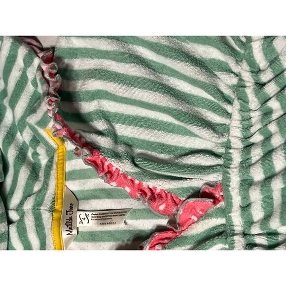 Matilda Jane Swim Cover Girls Size 4 Terry Knit Pool Gently used condition coupl - Picture 5 of 8